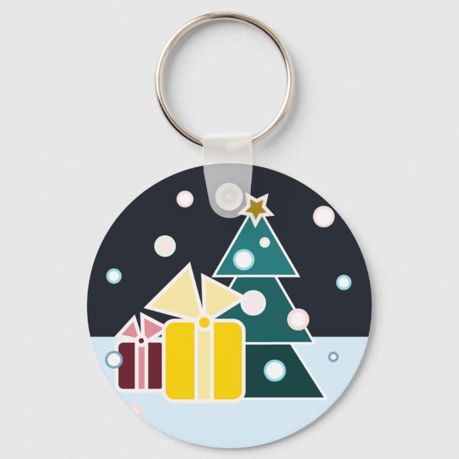 Weihnachtsgeschenke Schlüsselanhänger (Vorderseite)