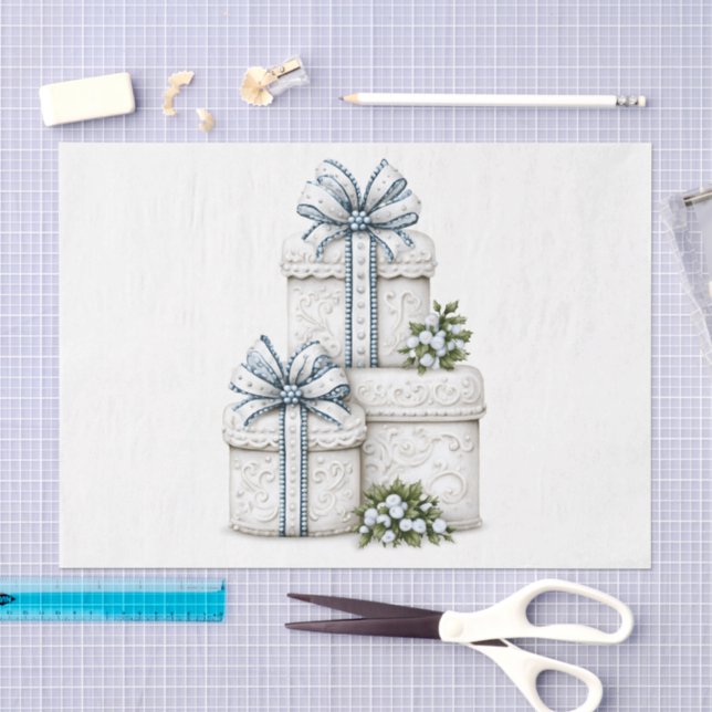 Weihnachtsgeschenke Seidenpapier (Handwerk)
