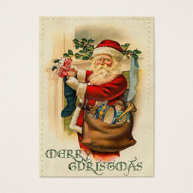 Weihnachtsgeschenke Tags (Vorderseite)