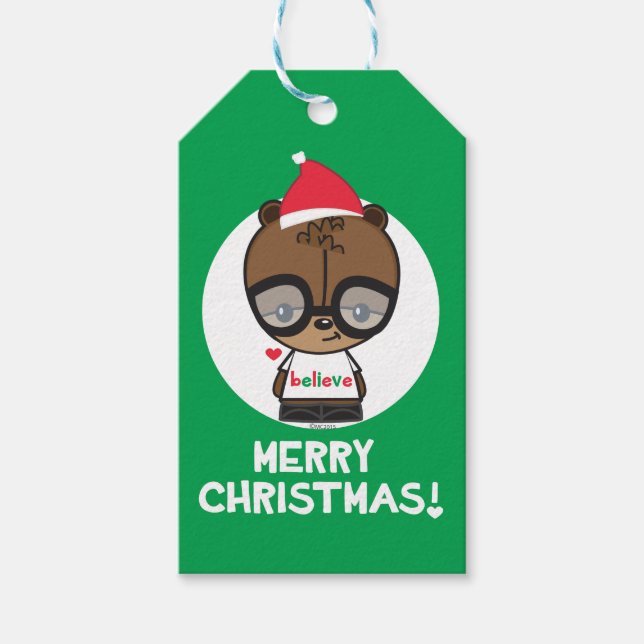 Weihnachtsgeschenke Tags Geschenkanhänger (Vorderseite)