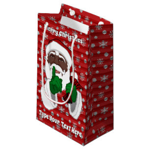 Weihnachtsgeschenke Taschen Afrikanischer Santa Ba Kleine Geschenktüte
