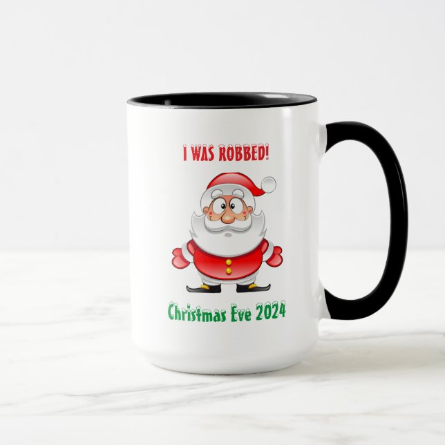 Weihnachtsgeschenke Tasse - Rob Your Neighbour (Rechts)