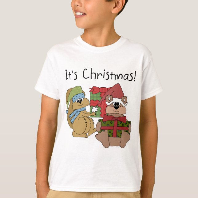 Weihnachtsgeschenke und Geschenke T-Shirt (Vorderseite)