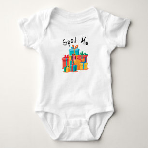 Weihnachtsgeschenke Verwöhnen Mich Einteiliger Bod Baby Strampler