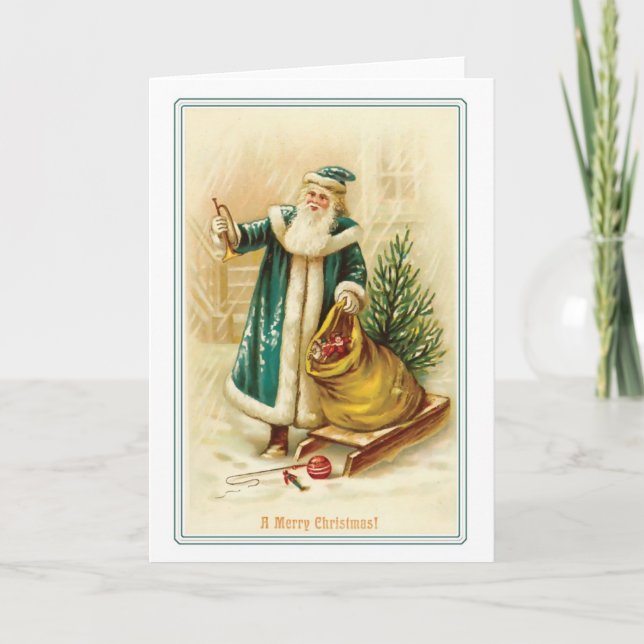Weihnachtsgeschenke - Weihnachtskarte Feiertagskarte (Vorderseite)