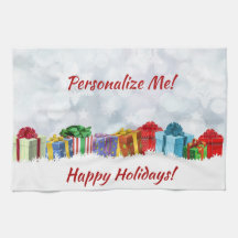 Weihnachtsgeschenke Wrapped Geschenke Happy Holida