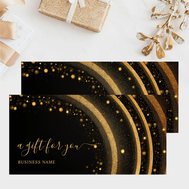 Weihnachtsgeschenkgutschein Moderner Gutschein (Von Creator hochgeladen)