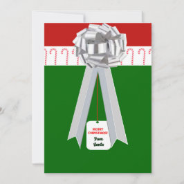 Weihnachtsgeschenkkarte Feiertagskarte