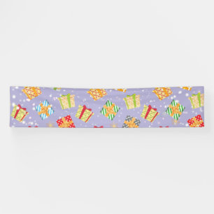 Weihnachtsgeschenkmuster Banner