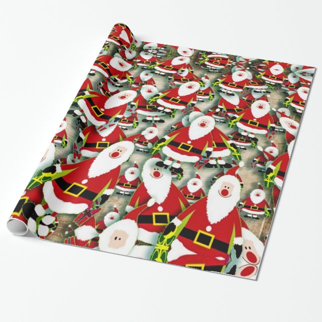 Weihnachtsgeschenkpapier Geschenkpapier (Ungerollt)