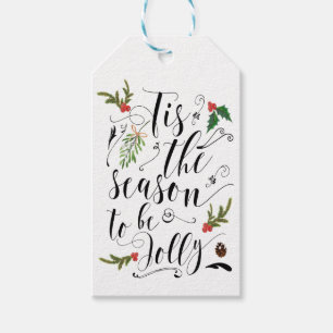 Weihnachtsgeschenktafeln sind die Jahreszeit, um f Geschenkanhänger