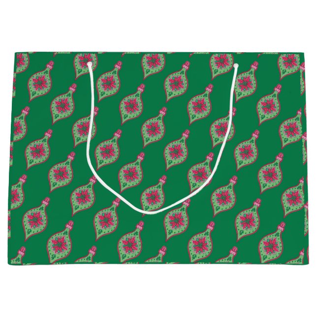 Weihnachtsgeschenktasche Große Geschenktüte (Vorderseite)