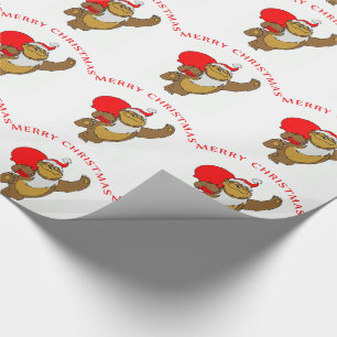 Weihnachtsgeschenkverpackung/Bär Geschenkpapier