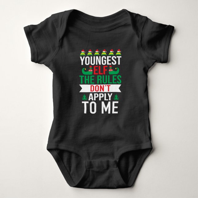 Weihnachtsgeschichte Baby Strampler (Vorderseite)