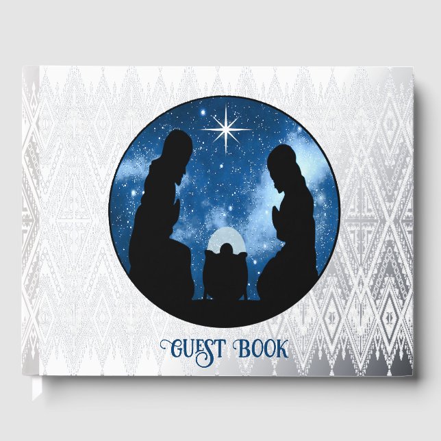 Weihnachtsgeschichte Gästebuch (Vorderseite)