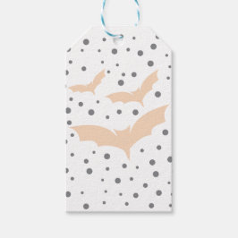 Weihnachtsgeschirr Black und Orange Bat Geschenkanhänger