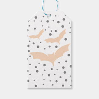 Weihnachtsgeschirr Black und Orange Bat Geschenkanhänger