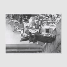 Weihnachtsgeschirr Papier MÄDCHEN SHOP TOYS 1939