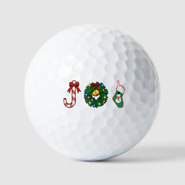 Weihnachtsgeschmack Dekoration Accessoires Kunst Golfball (Vorderseite)