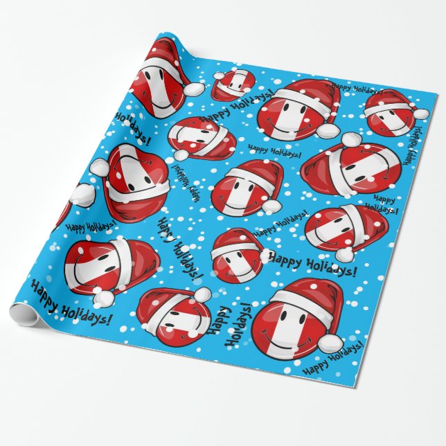 Weihnachtsgeschmack der Jolly-Peruaner Geschenkpapier (Ungerollt)