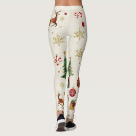 Weihnachtsgeschmack Leggings-Stilvoll zum Feiern Leggings