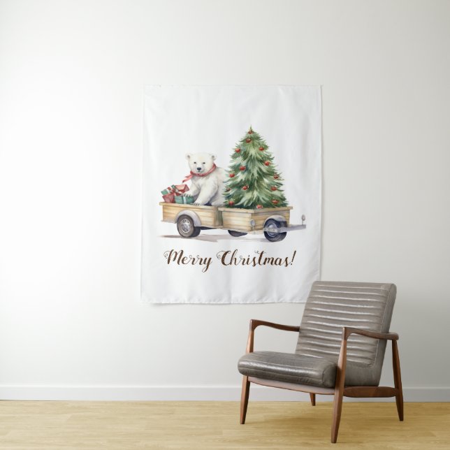 Weihnachtsgeschmack Wandteppich (Beispiel)