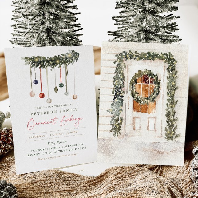 Weihnachtsgeschmuckbörse - Party Einladung (Von Creator hochgeladen)