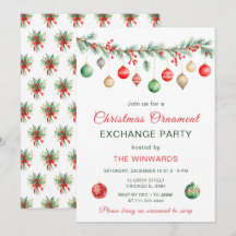 Weihnachtsgeschmuckbörse Party Garland