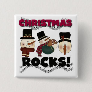 Weihnachtsgesteine - T - Shirt und Geschenke Button