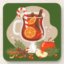 Weihnachtsgetränk Getränkeuntersetzer