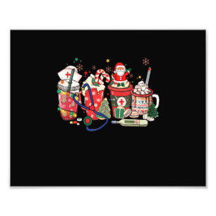 Weihnachtsgetränke Santa Kakao Krankenhaus Kranken Fotodruck