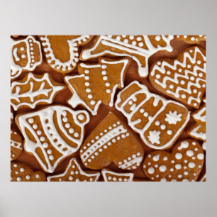 Weihnachtsginger-Cookies Poster