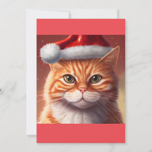 Weihnachtsginger Katzengeschenk T - Shirt Feiertagskarte