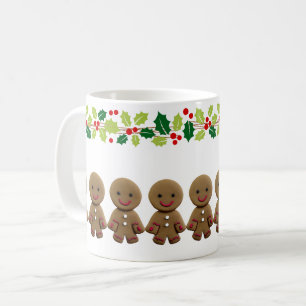 Weihnachtsgingerbread Man Holiday Tasse