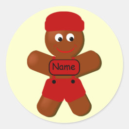 Weihnachtsgingerbrot Boy Sticker