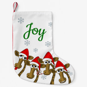 Weihnachtsgiraffe Kleiner Weihnachtsstrumpf