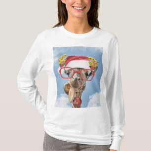 Weihnachtsgiraffe T-Shirt
