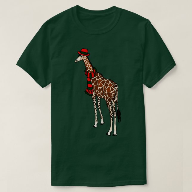 WeihnachtsGiraffe T-Shirt (Design vorne)