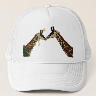 Weihnachtsgiraffe Truckerkappe
