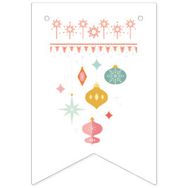 Weihnachtsgirlande-Banner Wimpelkette