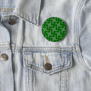 Weihnachtsgirlande Grün, Weihnachtsdekoration Button