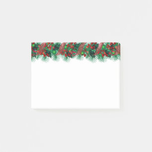 Weihnachtsgirlande post-it klebezettel