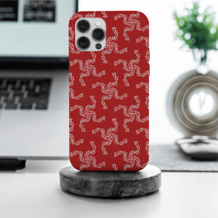 Weihnachtsgirlande Rot, Weihnachtsdekoration, Xmas iPhone 15 Pro Max Hülle