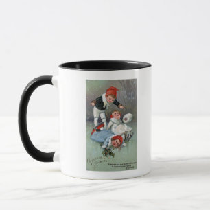 WeihnachtsgladnessIce Skaten Kids Collapse Tasse