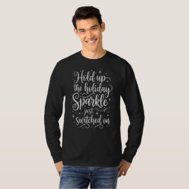 Weihnachtsglanz eingeschaltet T-Shirt