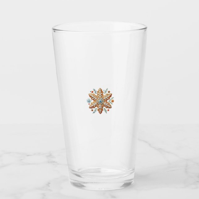 Weihnachtsglas Glas (Vorderseite)