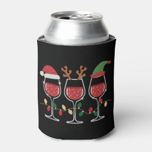 Weihnachtsglas-Lichter Weihnachten Feiertags-Trink Dosenkühler