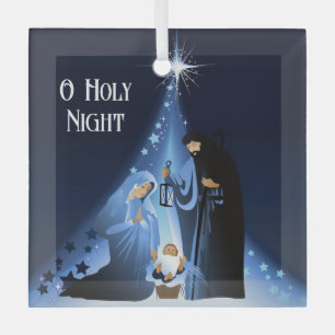 Weihnachtsglas Ornament-Manager Szene Glas Orn Ornament Aus Glas