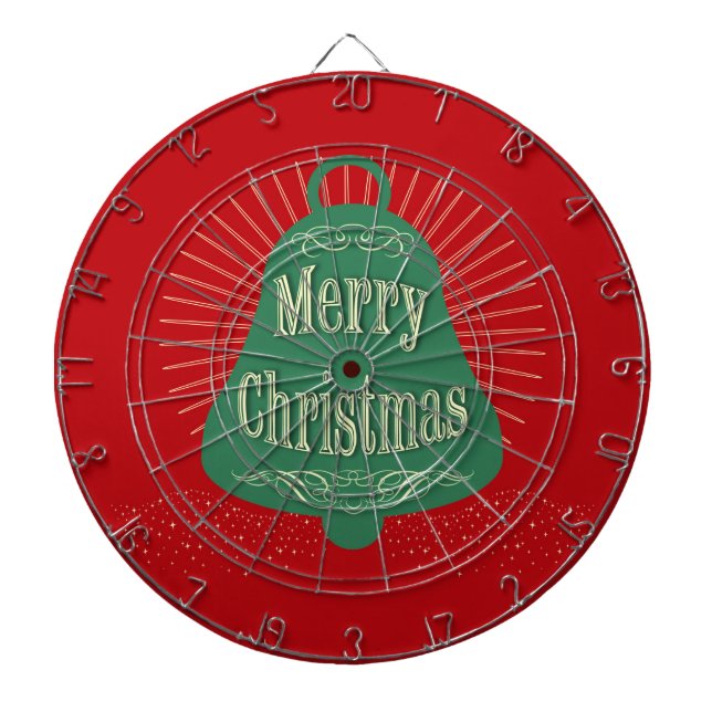 Weihnachtsglocke Dartscheibe (vorne)