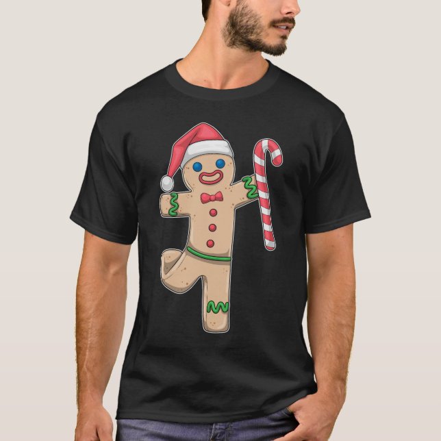 Weihnachtsglocke des Weihnachtsmannes T-Shirt (Vorderseite)